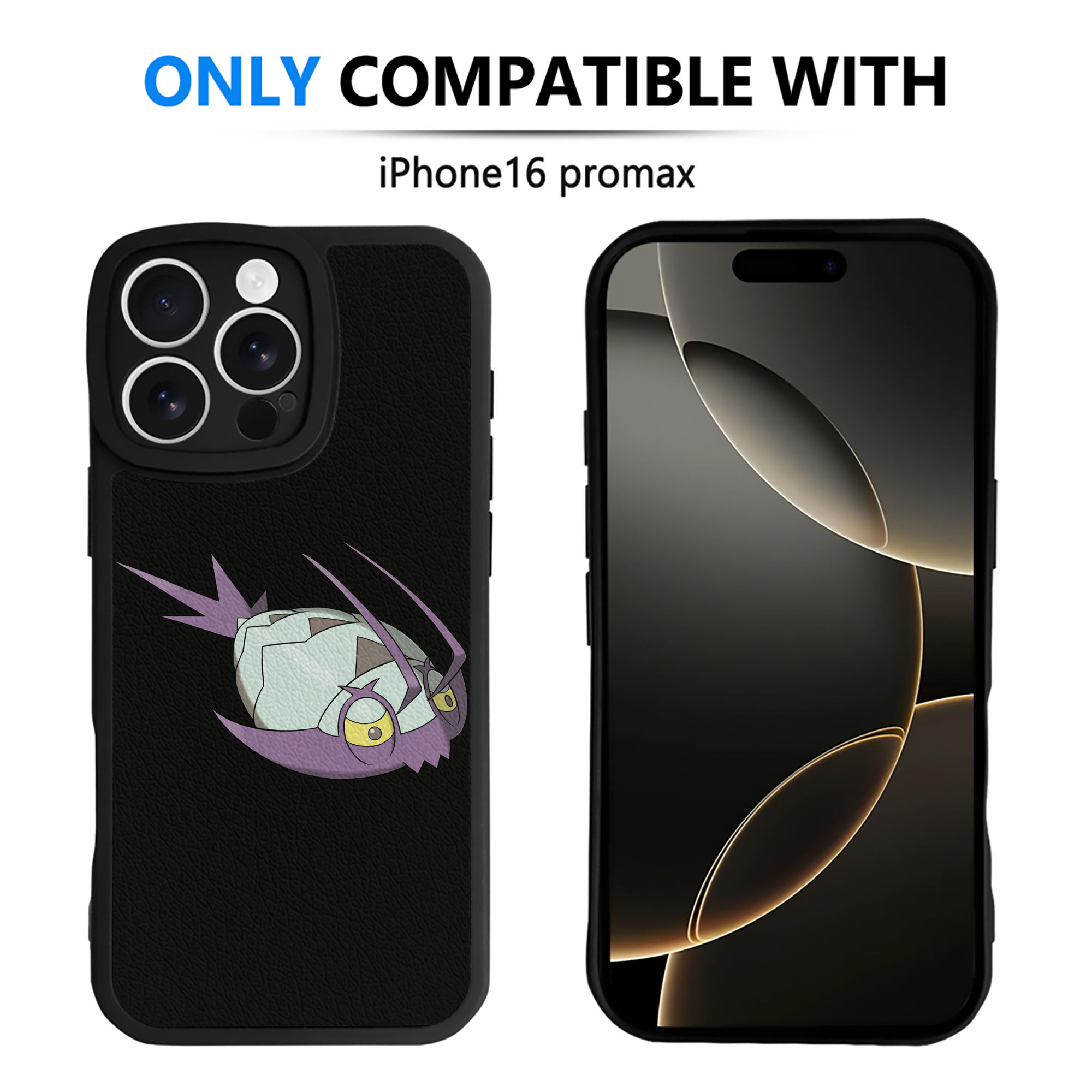 （画像用） ポケットモンスター Pokémon 【iPhone 16シリーズ対応】シリコンスマホケース（レザー調） 材質：シリコン